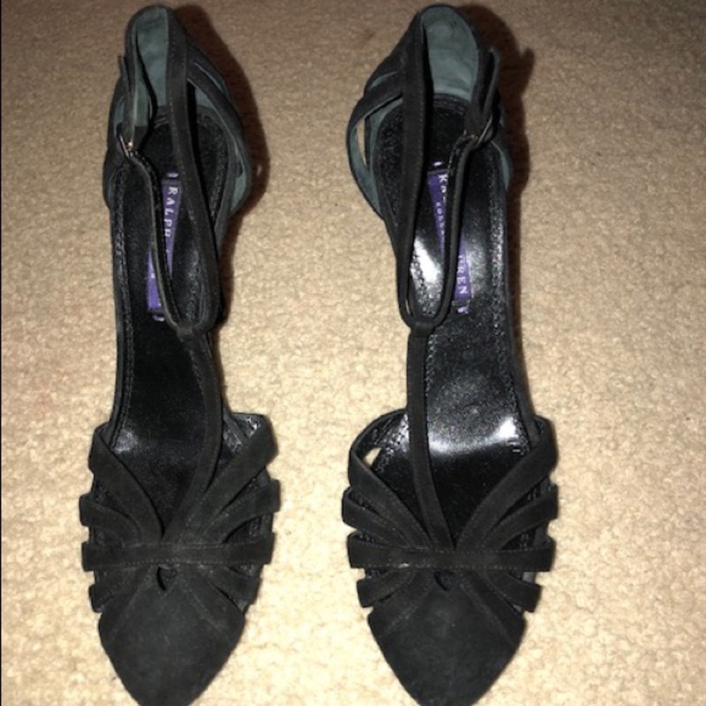 Ralph Lauren Black Heel